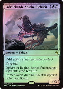 Smothering Abomination
Battle for Zendikar (Foil) - German
Single
Magic The Gathering