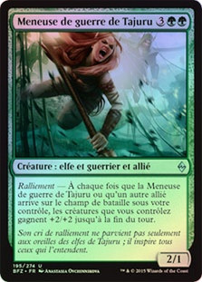 Tajuru Warcaller
Battle for Zendikar (Foil) - French
Single
Magic The Gathering