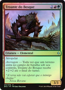 Grove Rumbler
Battle for Zendikar (Foil) - Portuguese
Single
Magic The Gathering