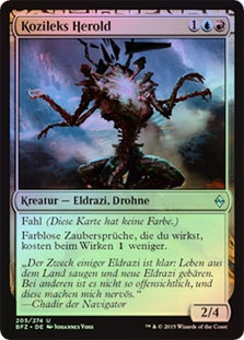 Herald of Kozilek
Battle for Zendikar (Foil) - German
Single
Magic The Gathering