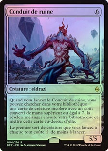 Conduit of Ruin
Battle for Zendikar (Foil) - French
Single
Magic The Gathering
