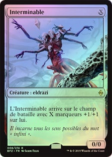 Endless One
Battle for Zendikar (Foil) - French
Single
Magic The Gathering