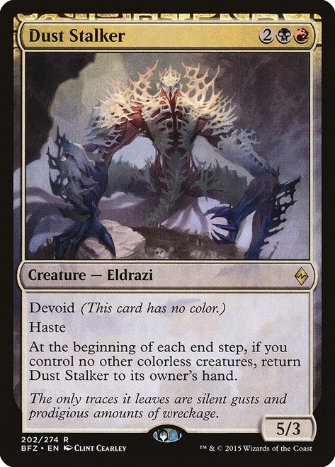 Dust Stalker\nBattle for Zendikar\nSingle\nMagic The Gathering
