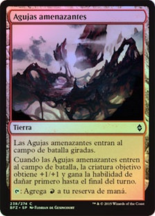 Looming Spires
Battle for Zendikar (Foil) - Spanish
Single
Magic The Gathering