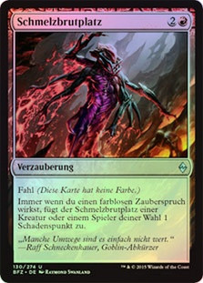 Molten Nursery
Battle for Zendikar (Foil) - German
Single
Magic The Gathering