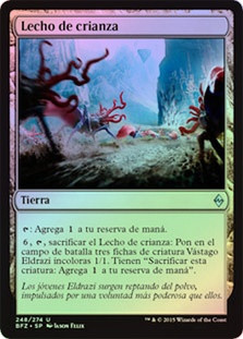 Spawning Bed
Battle for Zendikar (Foil) - Spanish
Single
Magic The Gathering