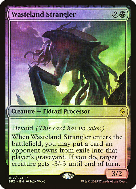 Wasteland Strangler\nBattle for Zendikar\nSingle\nMagic The Gathering