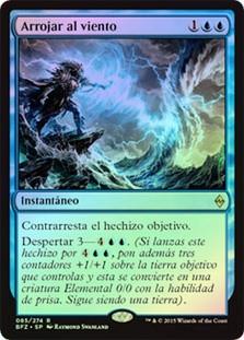 Scatter to the Winds
Battle for Zendikar (Foil) - Spanish
Single
Magic The Gathering