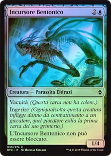 Benthic Infiltrator
Battle for Zendikar (Foil) - Italian
Single
Magic The Gathering
