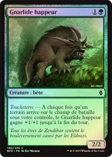 Snapping Gnarlid
Battle for Zendikar (Foil) - French
Single
Magic The Gathering
