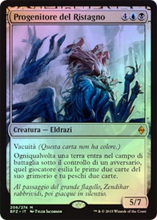 Sire of Stagnation
Battle for Zendikar (Foil) - Italian
Single
Magic The Gathering