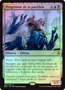 Sire of Stagnation
Battle for Zendikar (Foil) - Spanish
Single
Magic The Gathering