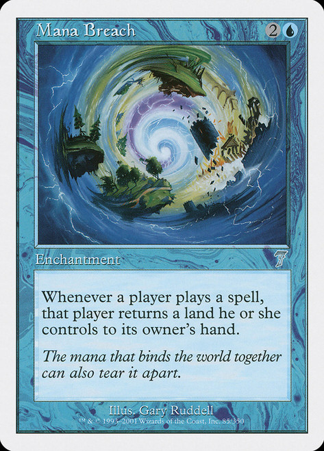 Mana Breach\n7th Edition\nSingle\nMagic The Gathering