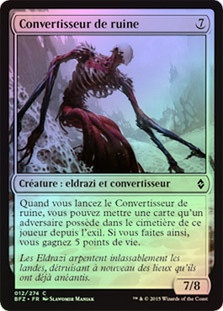 Ruin Processor
Battle for Zendikar (Foil) - French
Single
Magic The Gathering