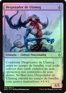 Ulamog's Despoiler
Battle for Zendikar (Foil) - Portuguese
Single
Magic The Gathering