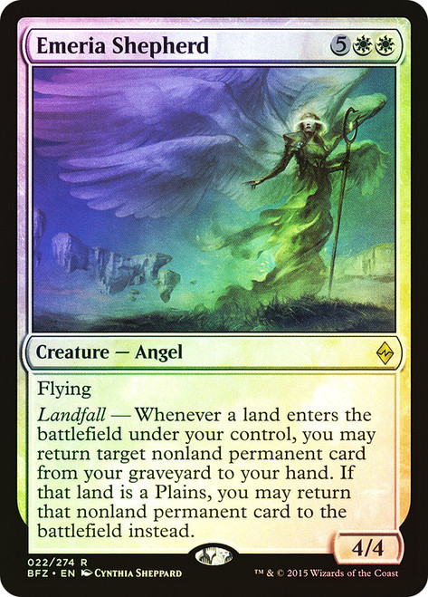 Emeria Shepherd\nBattle for Zendikar\nSingle\nMagic The Gathering