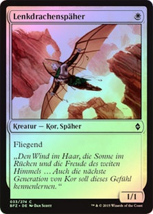 Kitesail Scout
Battle for Zendikar (Foil) - German
Single
Magic The Gathering