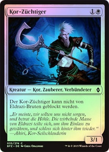 Kor Castigator
Battle for Zendikar (Foil) - German
Single
Magic The Gathering