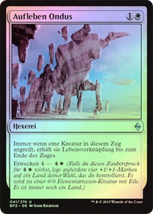 Ondu Rising
Battle for Zendikar (Foil) - German
Single
Magic The Gathering