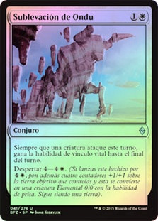 Ondu Rising
Battle for Zendikar (Foil) - Spanish
Single
Magic The Gathering