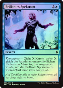 Brilliant Spectrum
Battle for Zendikar (Foil) - German
Single
Magic The Gathering