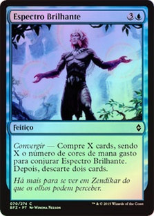 Brilliant Spectrum
Battle for Zendikar (Foil) - Portuguese
Single
Magic The Gathering