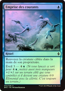 Clutch of Currents
Battle for Zendikar (Foil) - French
Single
Magic The Gathering