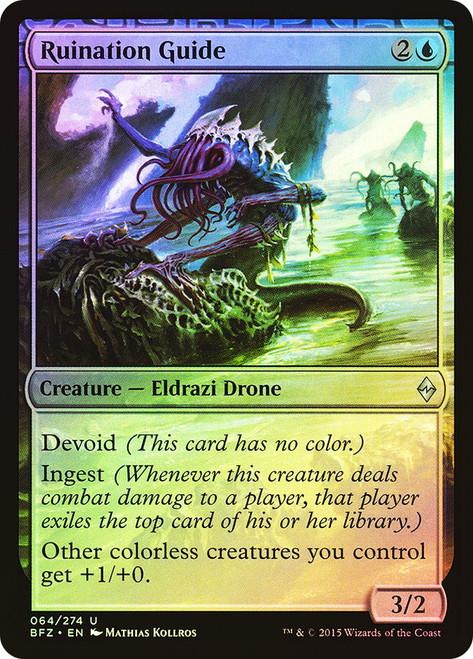 Ruination Guide\nBattle for Zendikar\nSingle\nMagic The Gathering