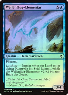 Wave-Wing Elemental
Battle for Zendikar (Foil) - German
Single
Magic The Gathering