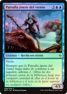 Windrider Patrol
Battle for Zendikar (Foil) - Spanish
Single
Magic The Gathering