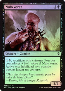 Voracious Null
Battle for Zendikar (Foil) - Spanish
Single
Magic The Gathering