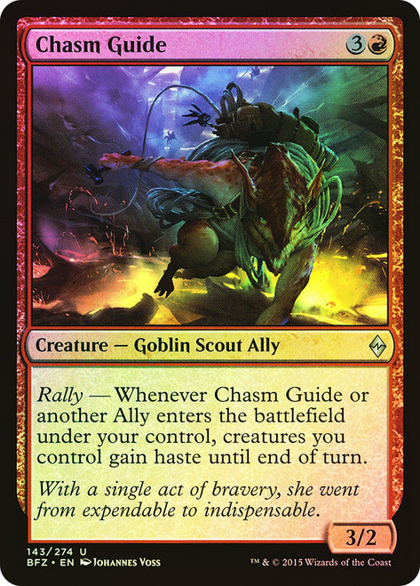 Chasm Guide\nBattle for Zendikar\nSingle\nMagic The Gathering