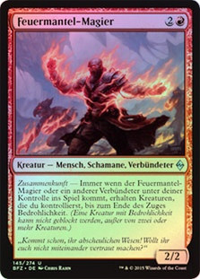 Firemantle Mage
Battle for Zendikar (Foil) - German
Single
Magic The Gathering