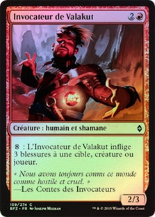 Valakut Invoker
Battle for Zendikar (Foil) - French
Single
Magic The Gathering