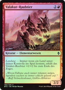 Valakut Predator
Battle for Zendikar (Foil) - German
Single
Magic The Gathering