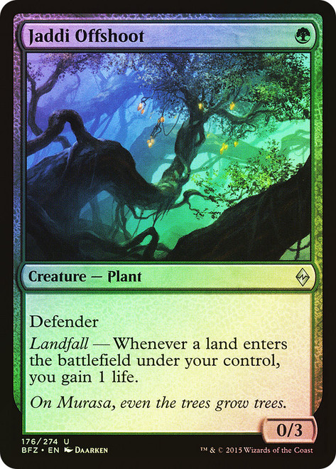 Jaddi Offshoot\nBattle for Zendikar\nSingle\nMagic The Gathering