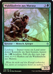 Murasa Ranger
Battle for Zendikar (Foil) - German
Single
Magic The Gathering