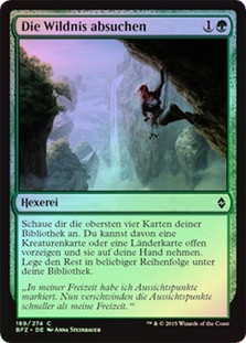 Seek the Wilds
Battle for Zendikar (Foil) - German
Single
Magic The Gathering