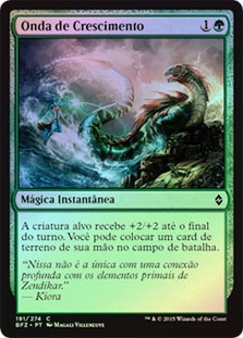 Swell of Growth
Battle for Zendikar (Foil) - Portuguese
Single
Magic The Gathering