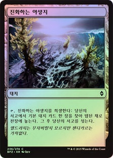 Evolving Wilds
Battle for Zendikar (Foil) - Korean
Single
Magic The Gathering