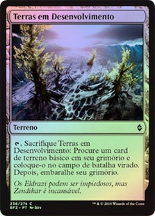 Evolving Wilds
Battle for Zendikar (Foil) - Portuguese
Single
Magic The Gathering