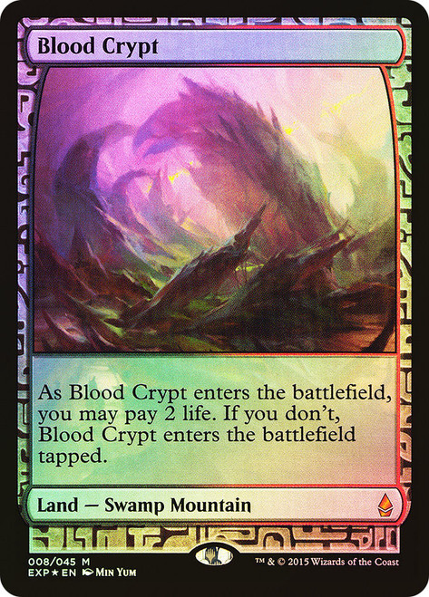Blood Crypt (Full Art)\nMasterpiece Series: Zendikar Expeditions\nSingle\nMagic The Gathering