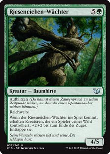 Great Oak Guardian
Commander: 2015 Edition - German
Single
Magic The Gathering