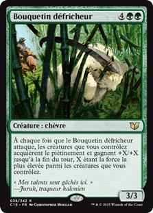 Pathbreaker Ibex
Commander: 2015 Edition - French
Single
Magic The Gathering