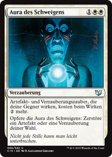 Aura of Silence | Commander 2015 | Star City Games