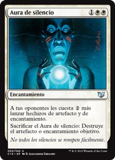 Aura of Silence | Commander 2015 | Star City Games