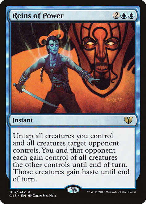 Reins of Power\nCommander: 2015 Edition\nSingle\nMagic The Gathering