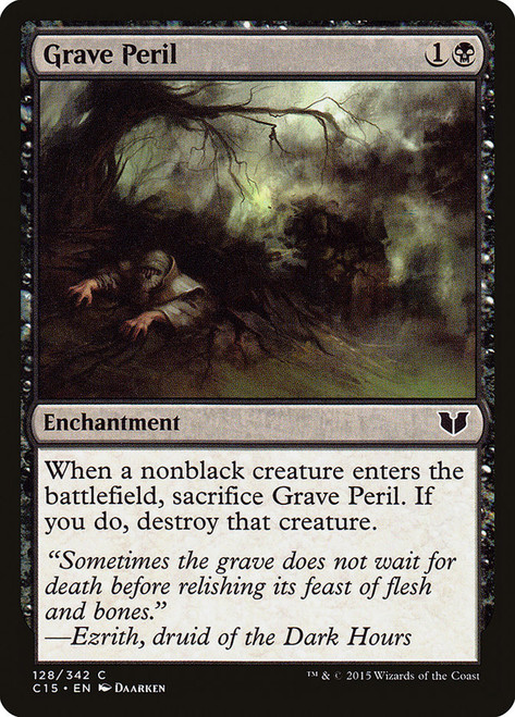 Grave Peril\nCommander: 2015 Edition\nSingle\nMagic The Gathering