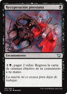 Phyrexian Reclamation
Commander: 2015 Edition - Spanish
Single
Magic The Gathering