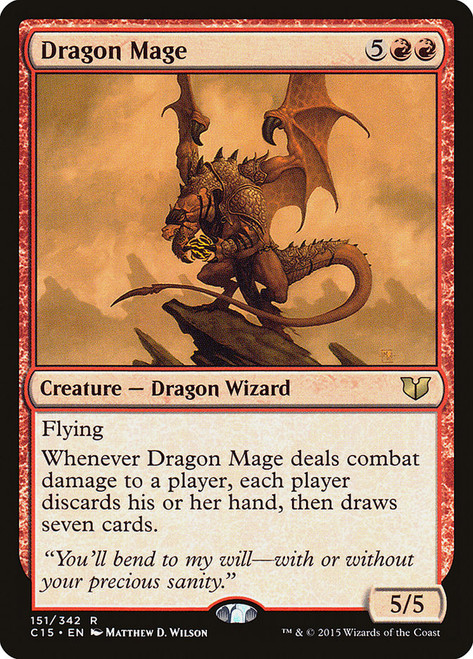 Dragon Mage\nCommander: 2015 Edition\nSingle\nMagic The Gathering